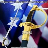 US Navy Officer Dress Uniform Ceremonial Naval Sword