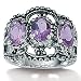 Amethyst Silver Ring