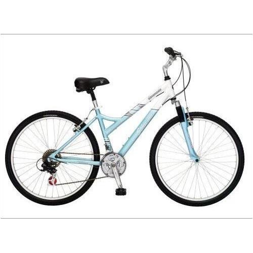 Schwinn Coronado Women’s Comfort Bike (26-Inch Wheels, White/Green)