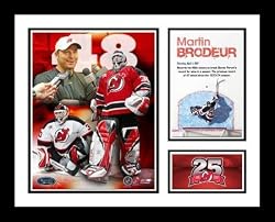 Martin Brodeur New Jersey Devils NHL Framed 48th Win Photograph Milestone Collage