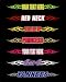 Windshield Visor Window Decal Sticker Ford F-350 F-250 F-150 Chevy Dodge Ranger Jeep Vehicle Personalized Text and Custom Colors