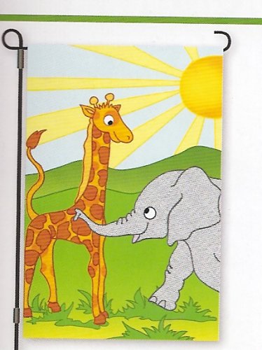 Premier Kites Zoo Pals Garden Flag