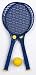 Soft Tennis Set In Carry Case