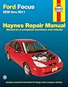 Ford Focus 2000-2011 Repair Manual (Haynes Repair Manual)