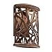 Kichler Lighting 49248AGZ LED Maya Palm 11-Inch Light Outdoor LED Wall Lantern, Aged Bronze