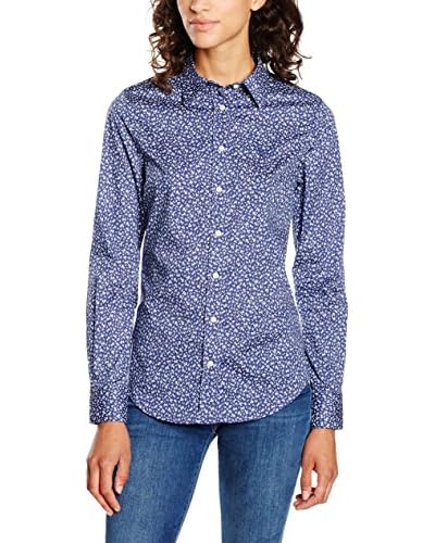 GANT Bluse klassisch Broadcloth Stretch Flower Shirt