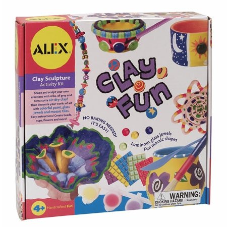 Childrens Toyshop  Toys : Alex Clay Fun  Airdry Clay Sculpture Kit