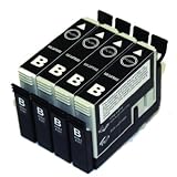 4 Pack Non-OEM T126120 ink cartridge SCIS (Sub-cartridge Ink System)