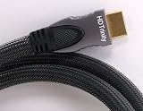 HDTrinity 1m (3.2ft) Titanium Series Premium HDMI Cable 1.3b Category 2 Certified 10.2Gbps