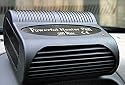 Car Boat Caravan 200 Watt Ceramic Heater Cooler Fan Easy Dashboard Mount
