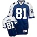 Men`s Dallas Cowboys #81 Terrell Owens Throwback Premier Jersey