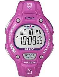 Timex Unisex T5K619 Ironman Traditional 30-Lap Shine Pink Resin Strap Watch