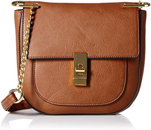 DEL MANO 1372461 Cross Body Bag, Cognac, One Size