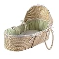 Sage Waffle Moses Basket