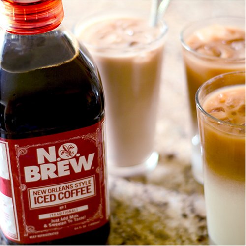 N.O. BrewTM - Traditional 64 oz. New Orleans Style, Fresh Cold-Dripped Iced Coffee