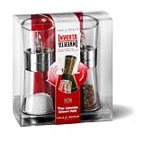 from Cole & Mason Cole & Mason Inverta Flip 154 mm Chrome Pepper and Salt Mill Gift Set Model H581780