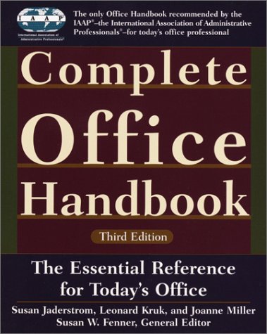 City Travel Guides Discounted  Books : Complete Office Handbook: Third Edition