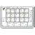 FrogPad Bluetooth Right-handed - Keyboard - wireless - Bluetooth