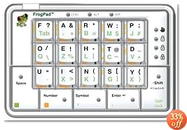 FrogPad Bluetooth Right-handed - Keyboard - wireless - Bluetooth