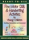 Ready to Use Fine Motor Skills & Handwriting Activities for Young Children