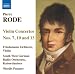 Eichhorn - Rode: Violin Concertos