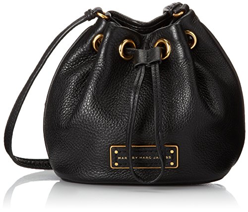 Marc by Marc Jacobs Too Hot To Handle Mini Drawstring Cross Body Bag, Black, One Size