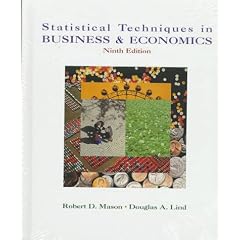 Statistical Techniques in Business and Economics