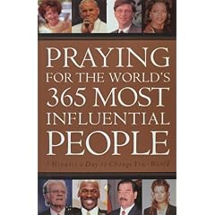 Praying for the World's 365 Most Influential People