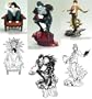 Death Note Real Figure Collection Trading Figures - Ryuck (3.25" Figures)
