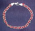 Red String string & Sterling Silver Kabbalah Bracelet