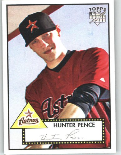 2007 Topps 52 (1952 Edition) #30 Hunter Pence (RC) - Houston Astros (RC - Rookie Card) (Baseball Cards)