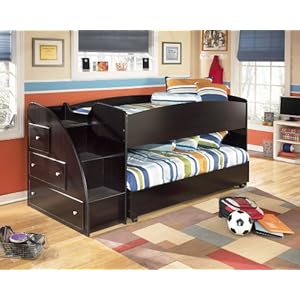 Embrace Youth Twin Over Twin Loft Bed
