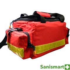 Notfalltasche MINISTER M aus robustem Nylongewebe rot