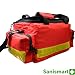 Notfalltasche MINISTER M aus robustem Nylongewebe rot