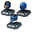 McFarlane Toys Action Figures - Halo 3 Helmet 3-Pack Wave 2 - CQB, ROGUE, EOD (All Blue)