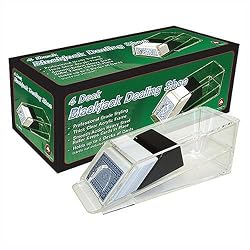 Trademark Poker Blackjack Dealing Shoe 4-Deck