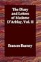 The Diary and Letters of Madame D'Arblay, Vol. II