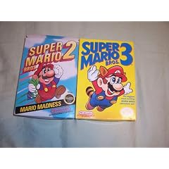 Classic Nintendo Game Bundle: Super Mario Bros. 2 and 3 for Nintendo