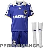 adidas Chelsea Infant Royal Blue Performance Team Uniform Set