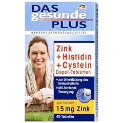 Das gesunde Plus Zink + Histidin + Cystein, 40 St�ck, 2er Pack (2 x 19 g)
