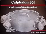Calphalon Professional Hard Anodized 5 Quart Saucier