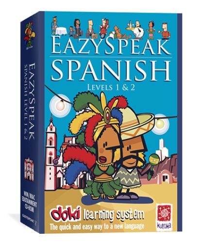 Eazyspeak Spanish Levels 1 and 2 (PC & Mac)