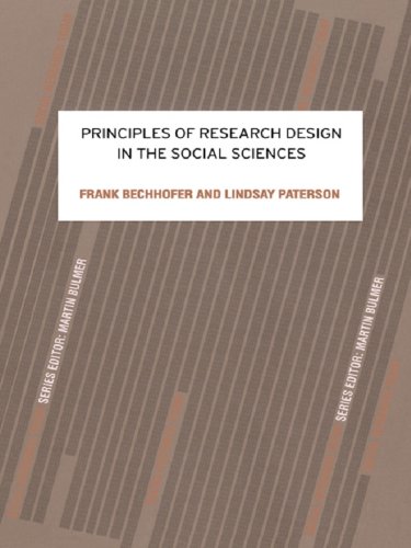Principles of Research Design in the Social Sciences (Social Research Today)