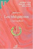 Revue Editions Dalloz - Sirey  / Droit civil - Les obligations, tome 1 : L'acte juridique, 10e édition