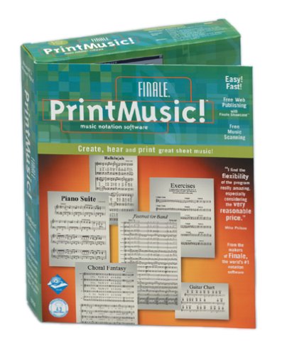 Finale PrintMusic! Music Notation Software - Win/Mac