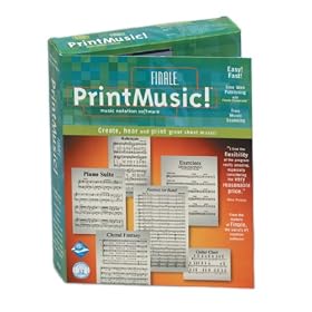 Finale PrintMusic! Music Notation Software - Win/Mac