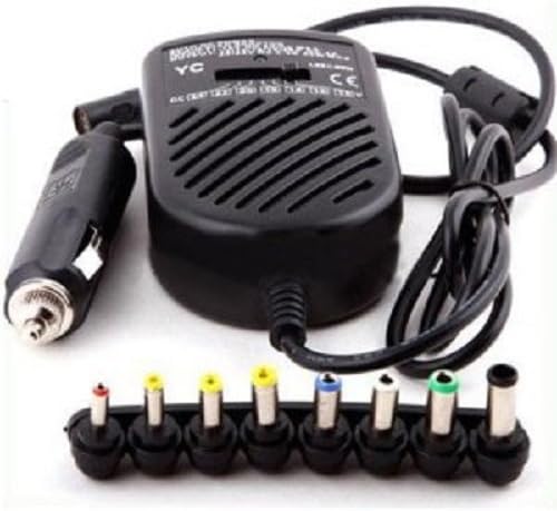 80w Universal Laptop Notebook Car Charger 15v 16v 18v 19v 20v 22v 24v Acer Dell Asus Lenovo Hp Toshiba Sony Compaq IBM