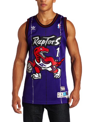 NBA Men's Toronto Raptors Tracey Mcgrady Retired Player Swingman Jersey (Purple, Medium)