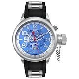 Invicta Men's 5850 Russian Diver Collection Black Rubber and Steel Watch