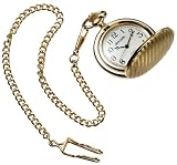 Pierre Cardin Gold Tone Pocket Watch #PC2709YC